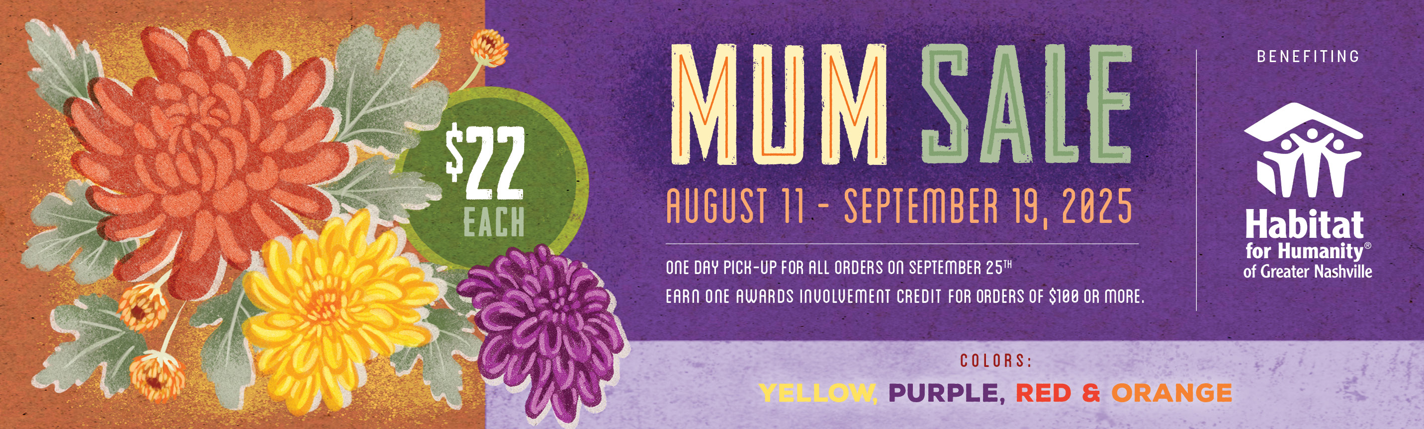 Mum Sale Banner